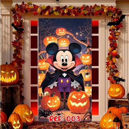 Forro Halloween | Puerta Terrorífica Express